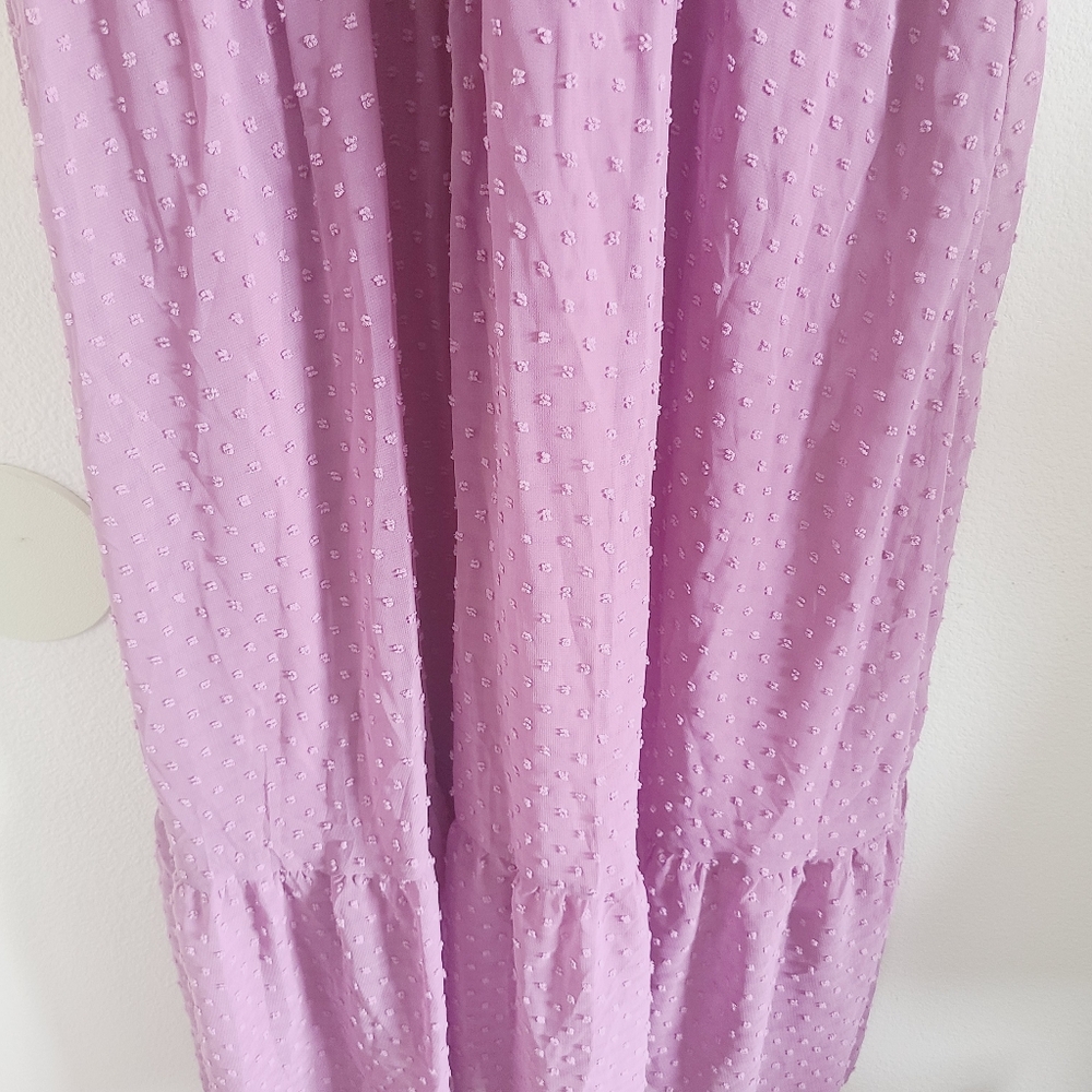 NWT Amazon Purple Ruffled Dreas - Picture 3 of 9